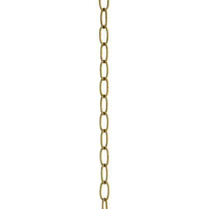 3' Chain Antique Brass