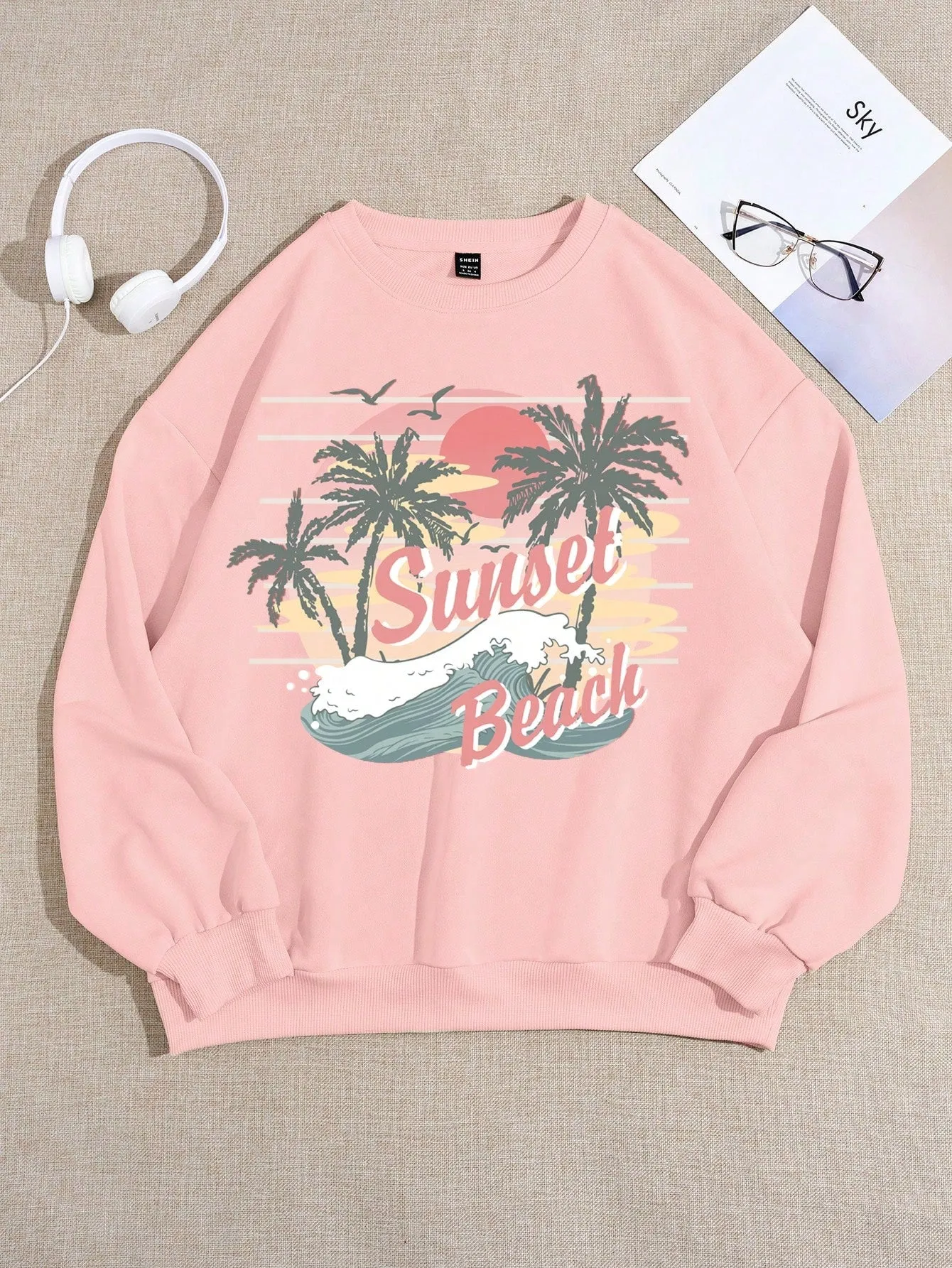 4th of July Celebrations: Patriotic American Flag Sweatshirt for Women