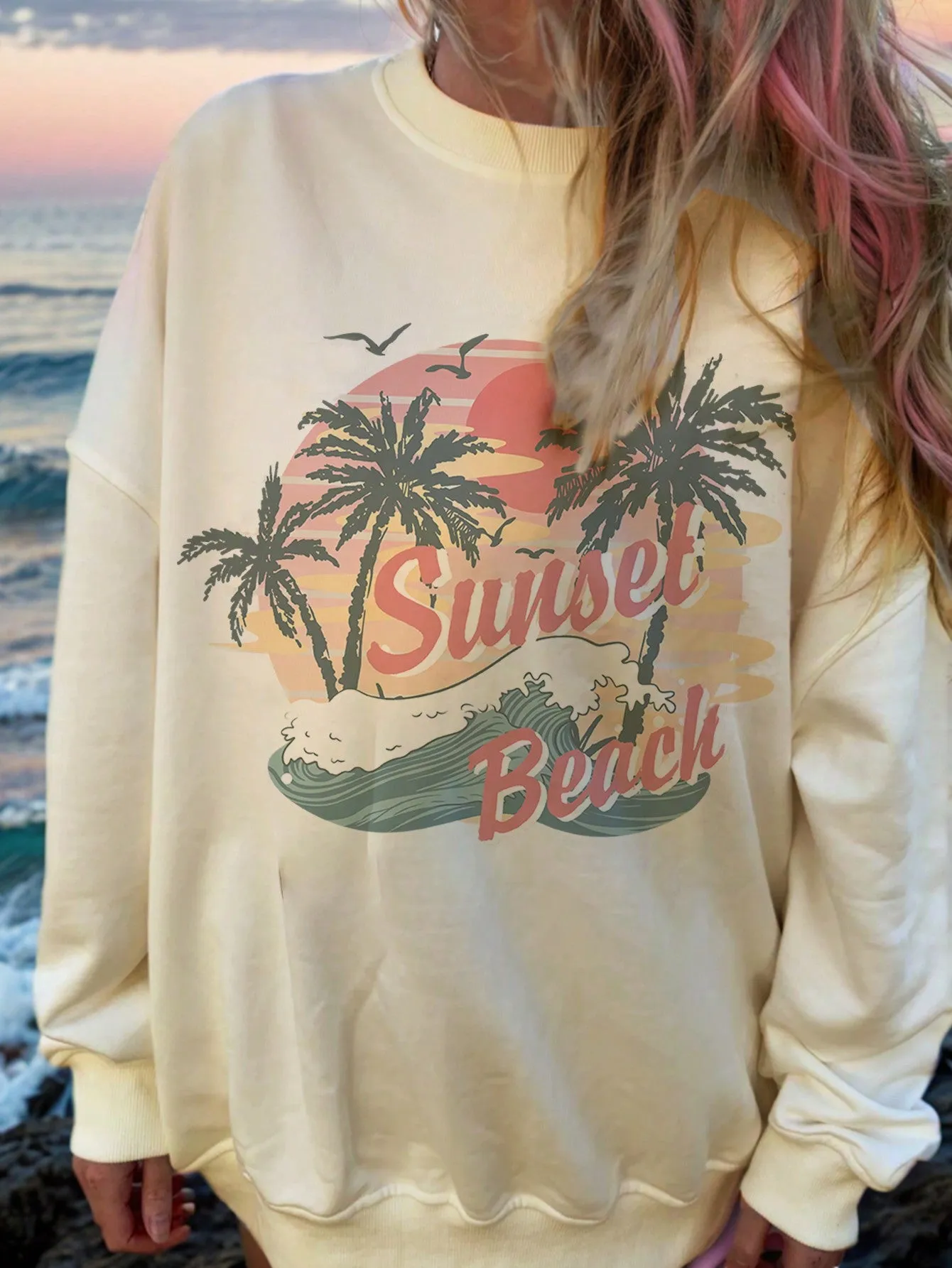 4th of July Celebrations: Patriotic American Flag Sweatshirt for Women