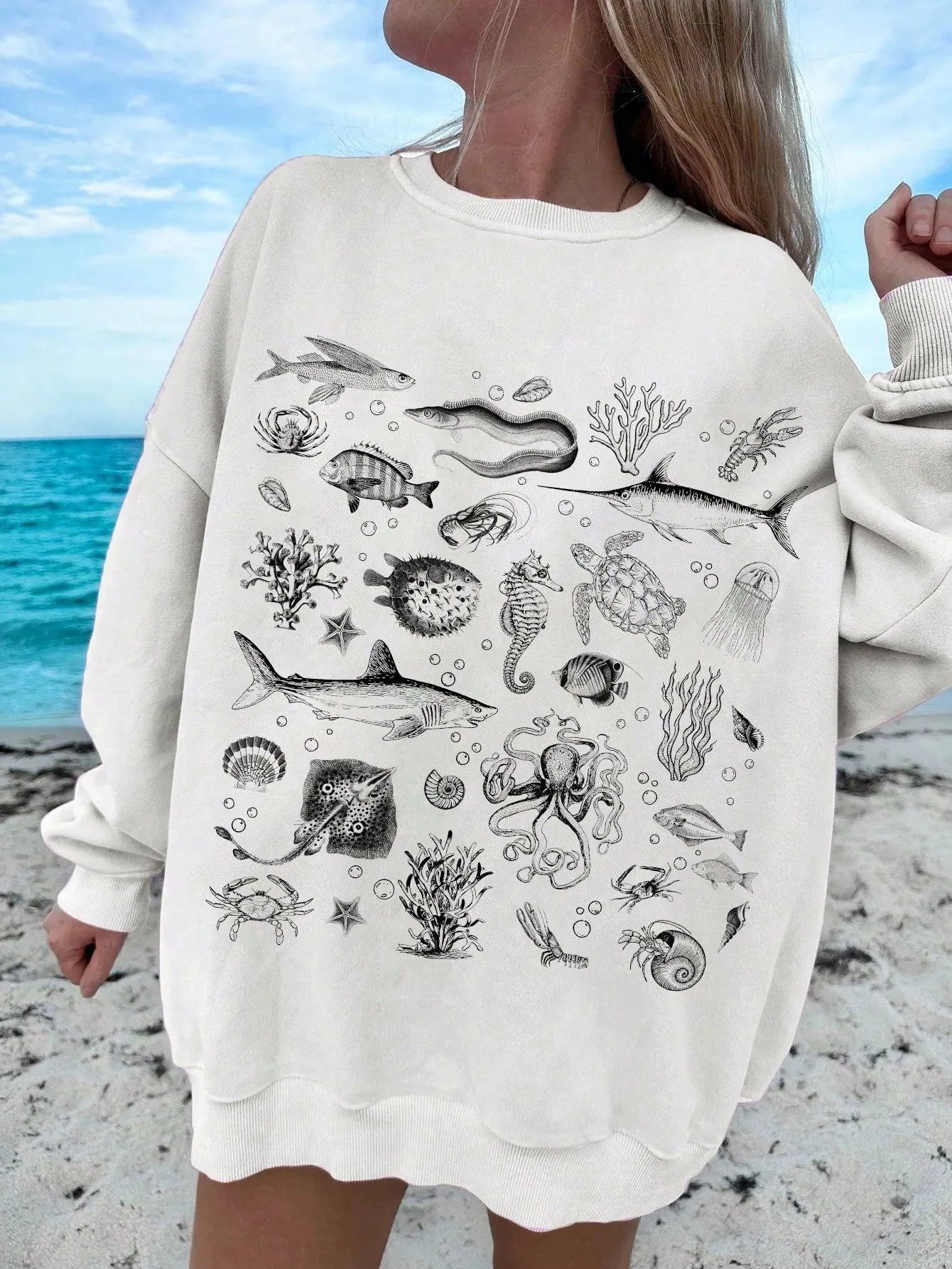 4th of July Celebrations: Patriotic American Flag Sweatshirt for Women