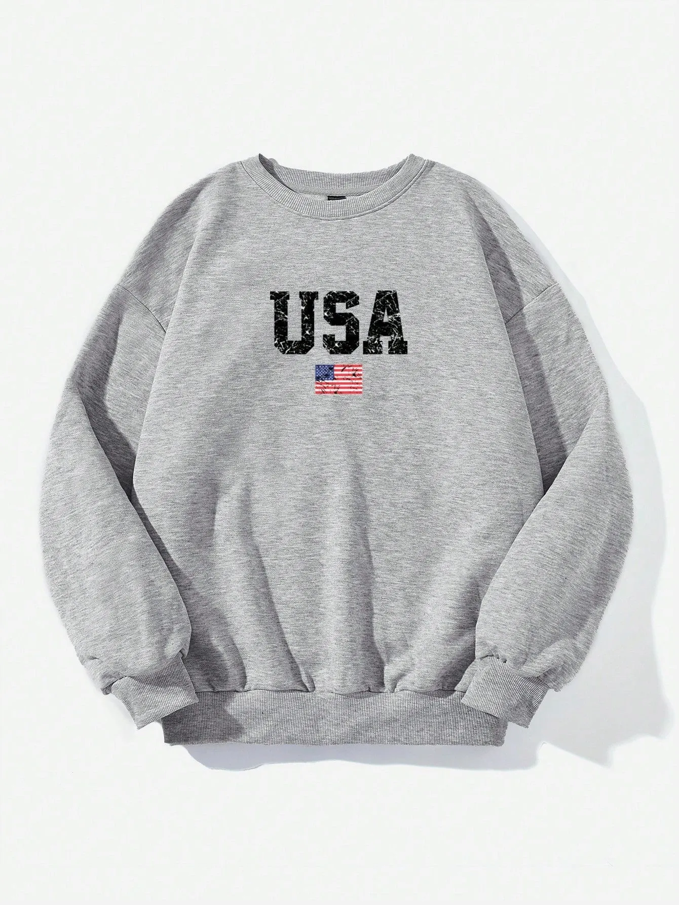 4th of July Celebrations: Patriotic American Flag Sweatshirt for Women