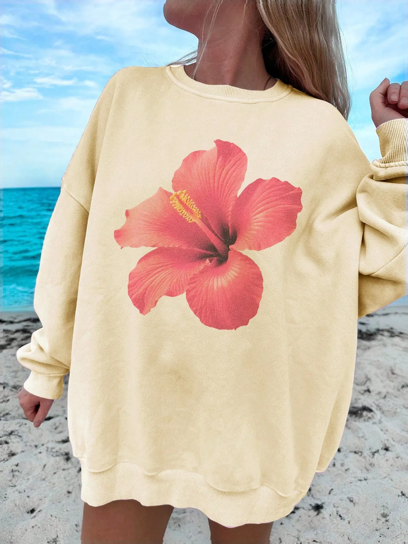 4th of July Celebrations: Patriotic American Flag Sweatshirt for Women