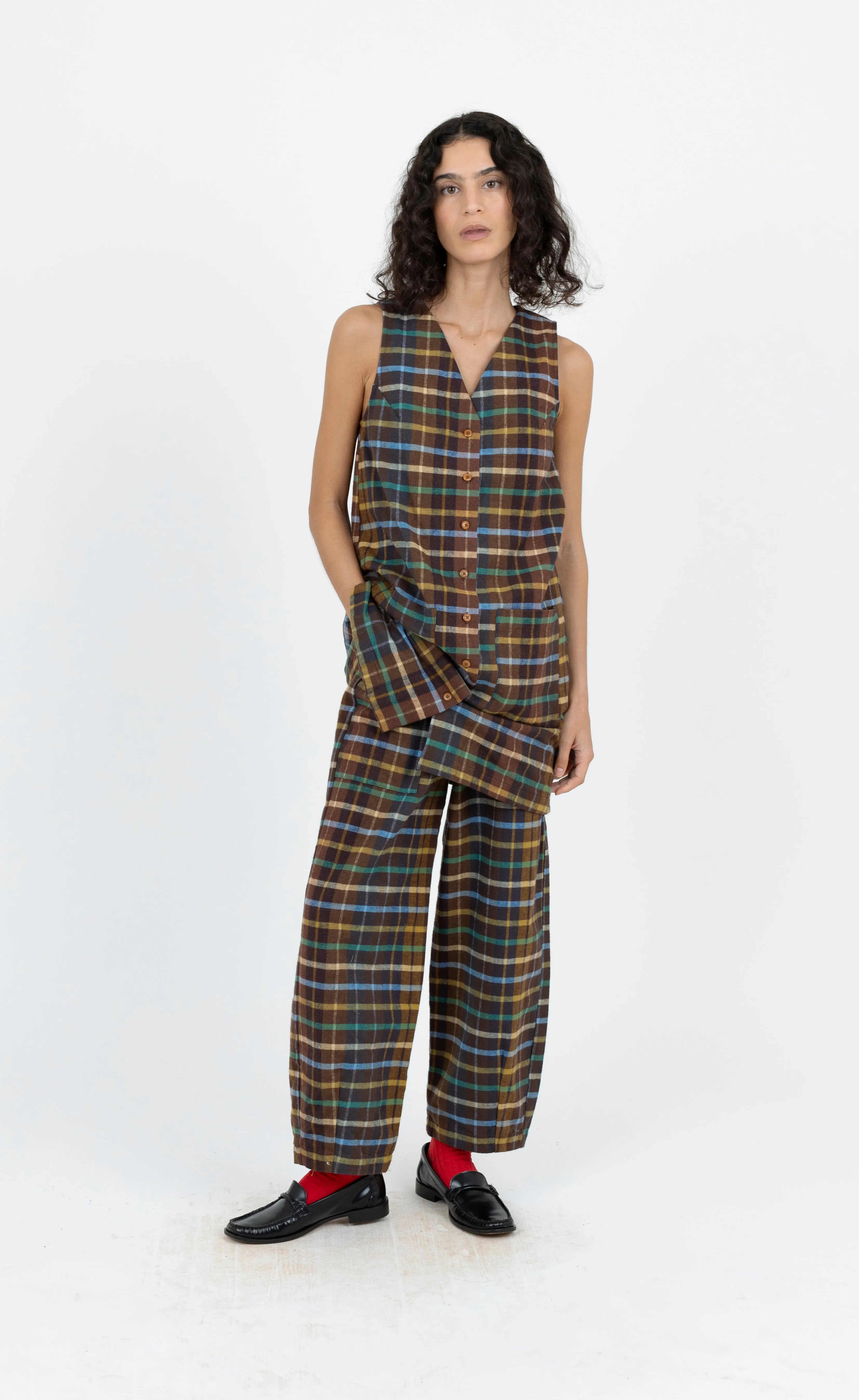 Audrey Dress, Taylor Plaid