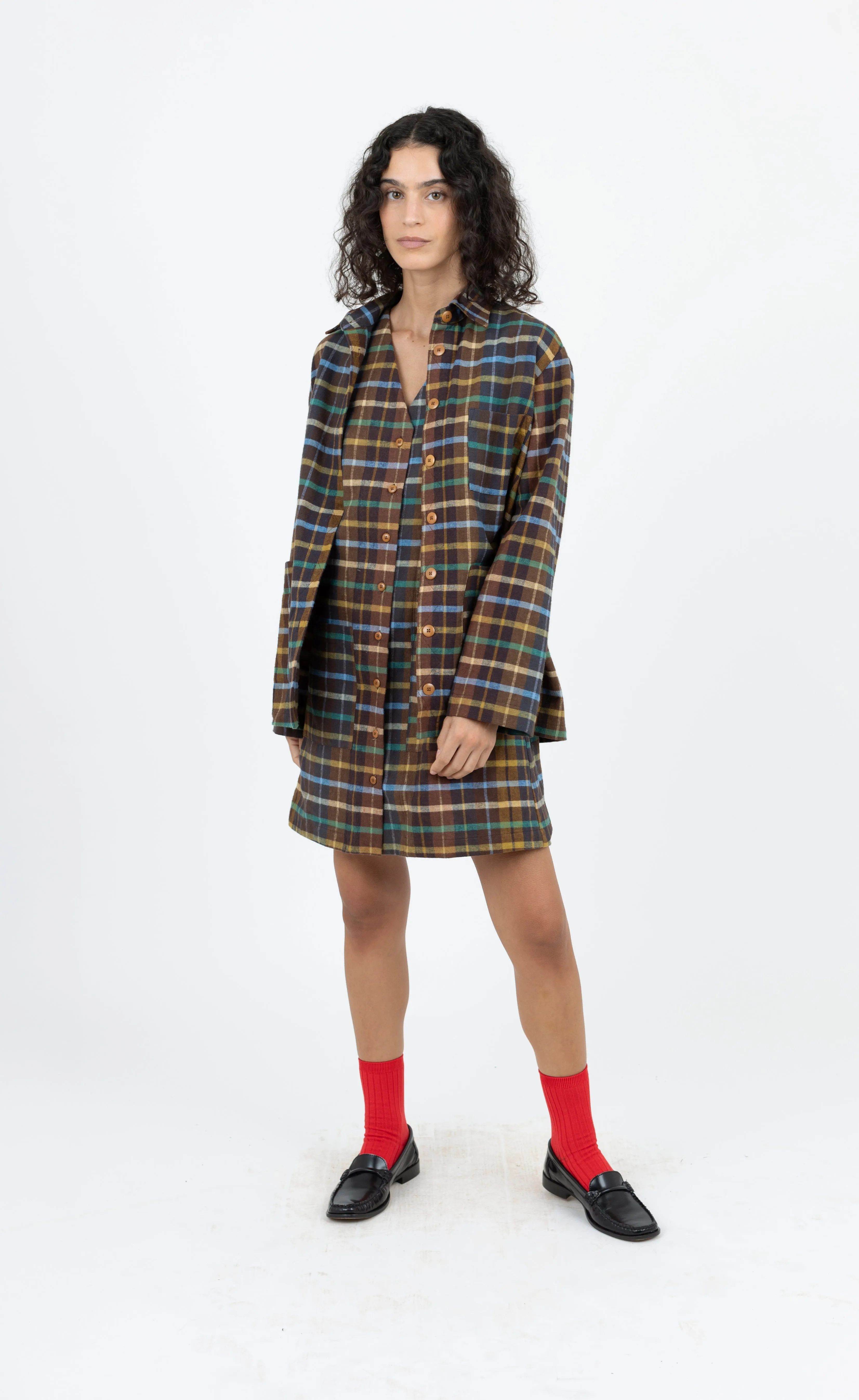 Audrey Dress, Taylor Plaid