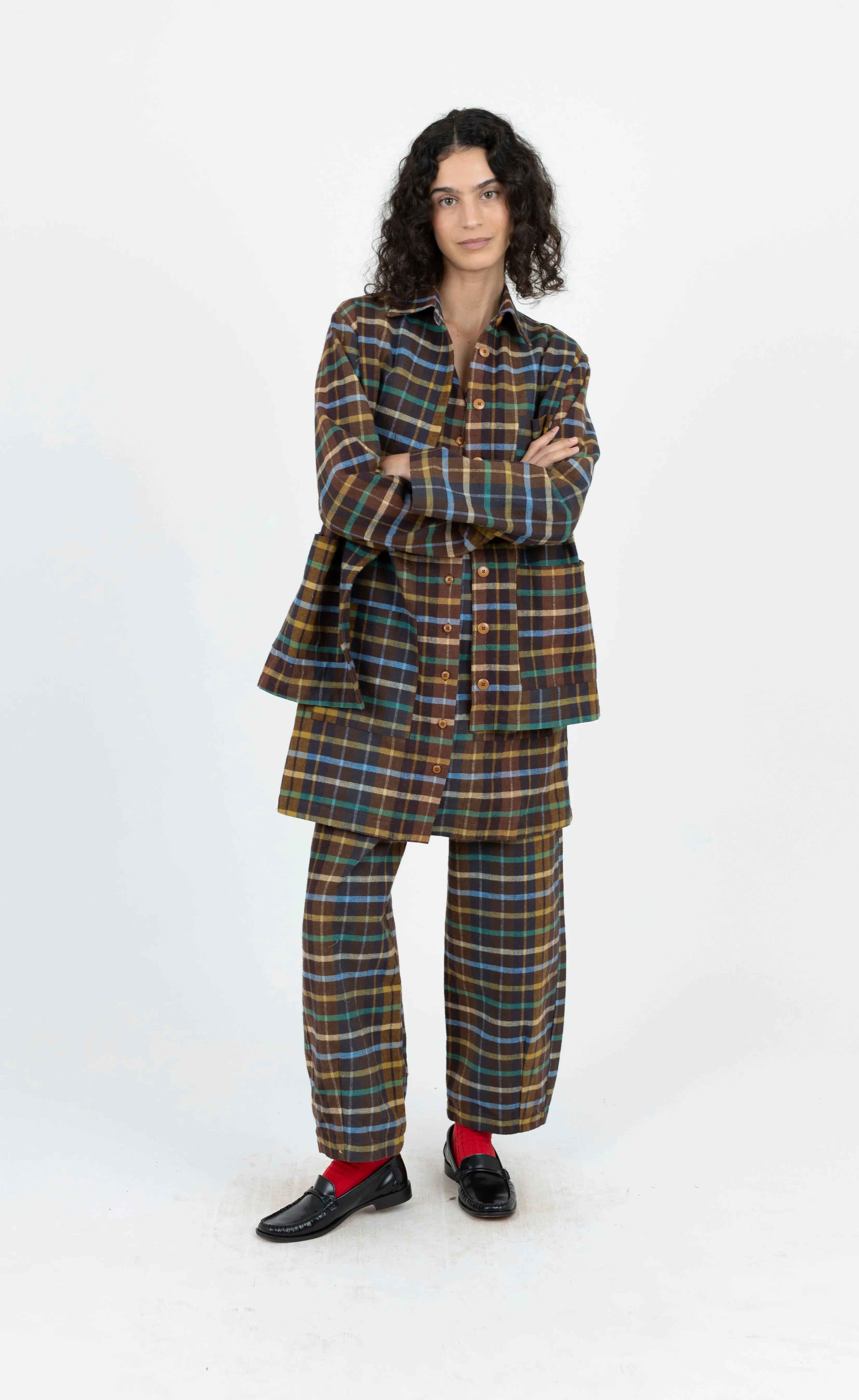 Audrey Dress, Taylor Plaid