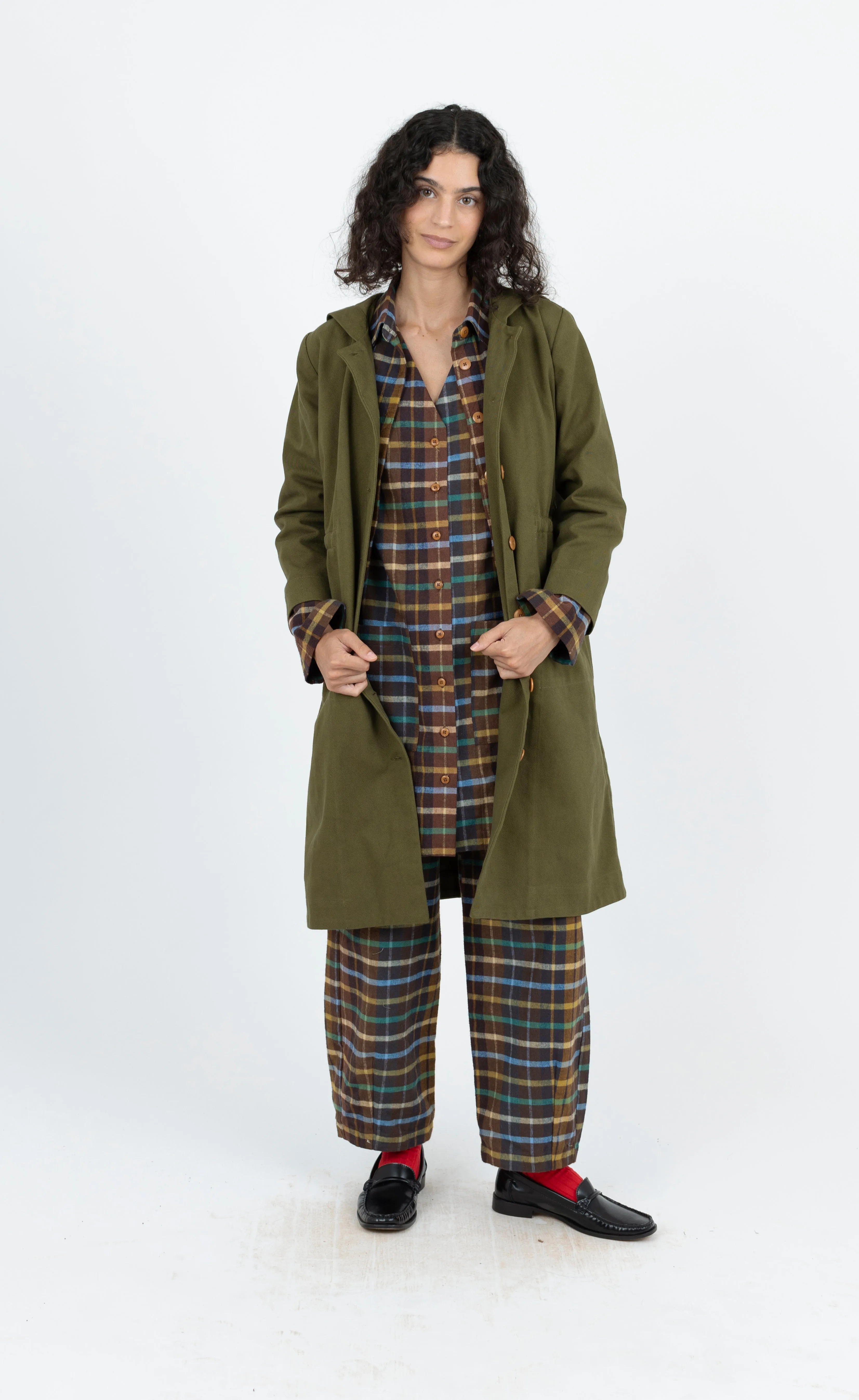 Audrey Dress, Taylor Plaid