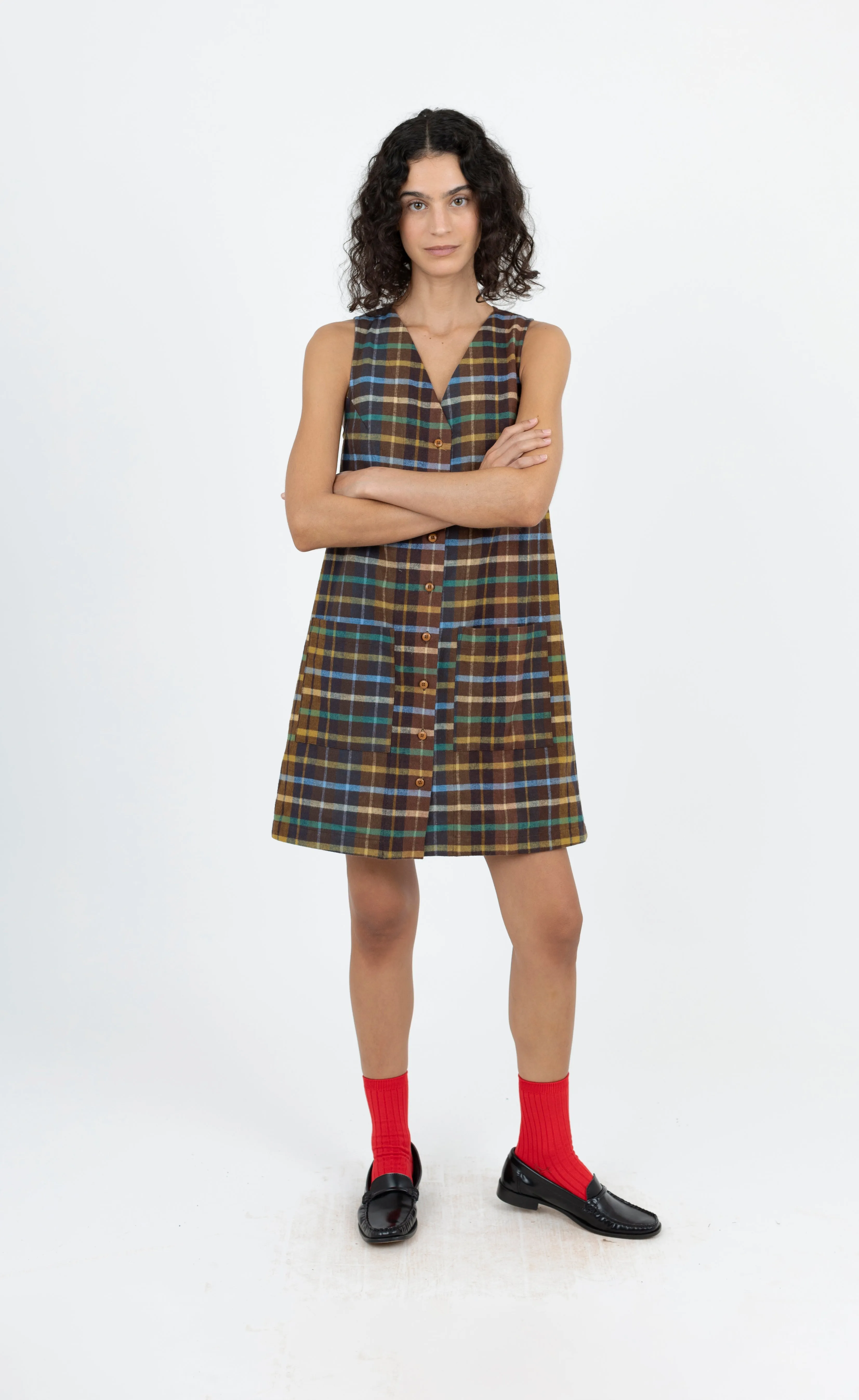 Audrey Dress, Taylor Plaid