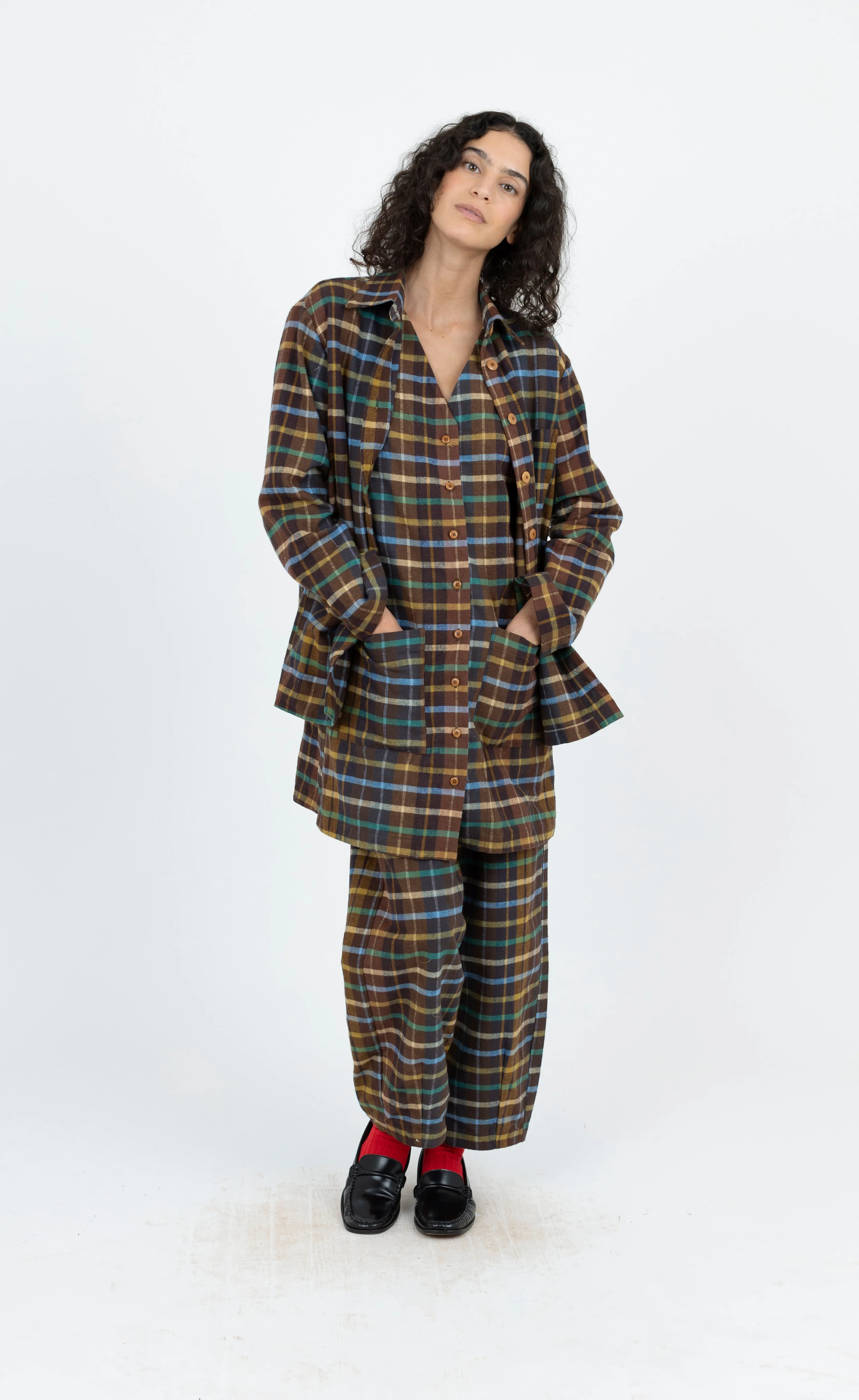 Audrey Dress, Taylor Plaid