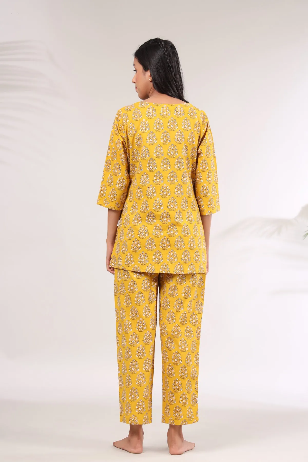 Buti on Mustard Top Set