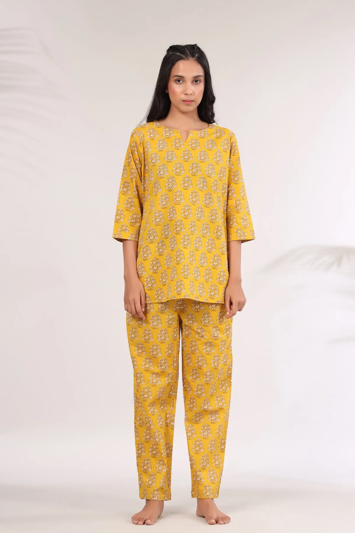 Buti on Mustard Top Set