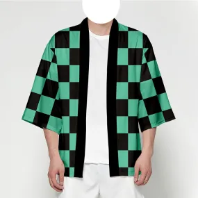 Demon Slayer - Kimetsu no Yaiba - Tanjiro Kamado Haori kimono Jacket - OG - Cosplay