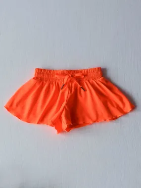 Flowy Shorts - Neon Orange