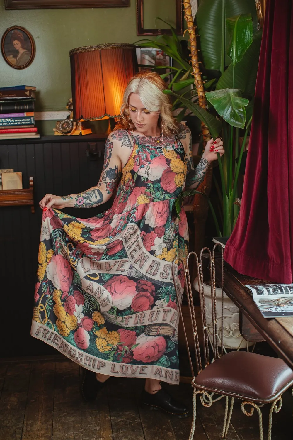 Friendship Love Truth Boheme Slip Dress - Not included in Black Friday Sale