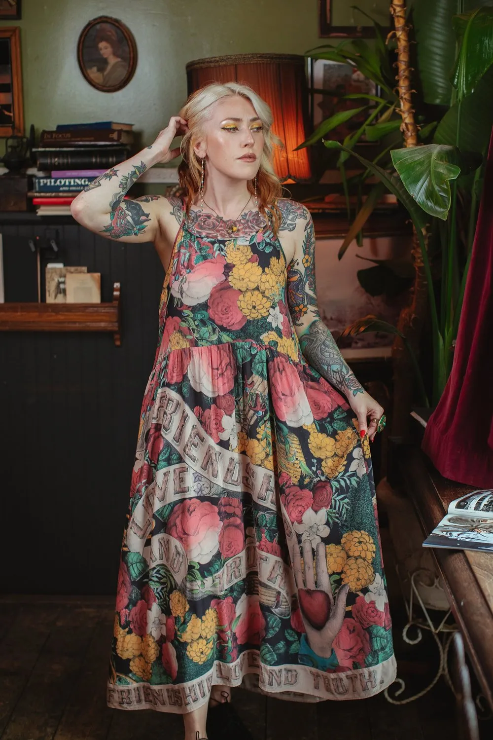 Friendship Love Truth Boheme Slip Dress - Not included in Black Friday Sale