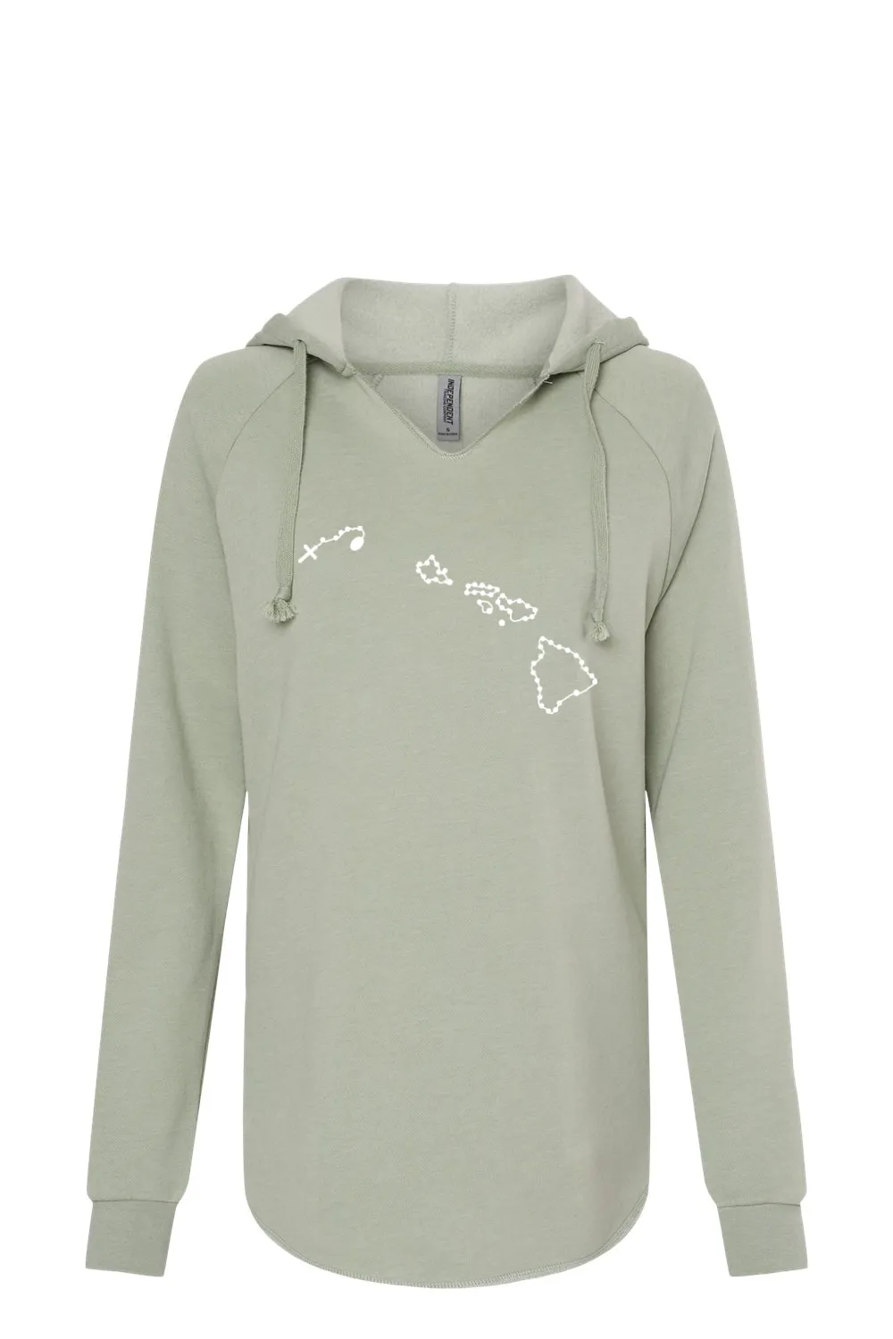 Hawaii Catholic Rosary Drop Hoodie