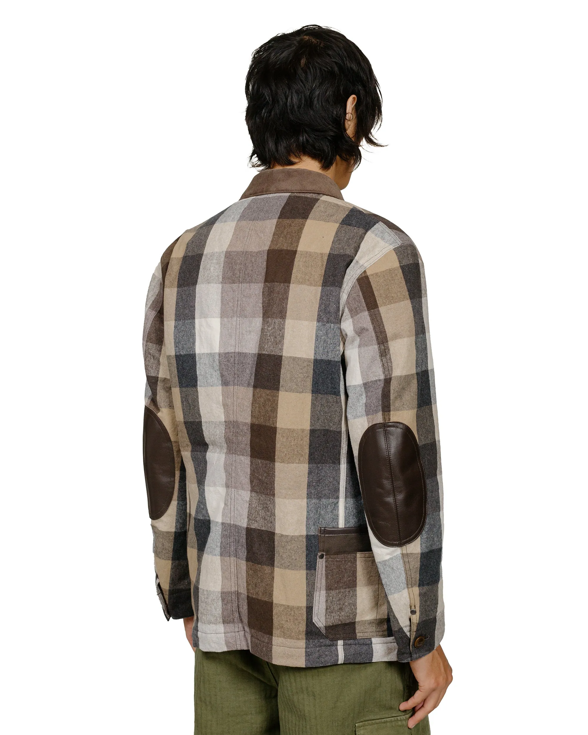 Junya Watanabe MAN Check Blouson Brown/Black