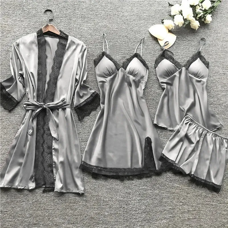 Katrine - Satin set