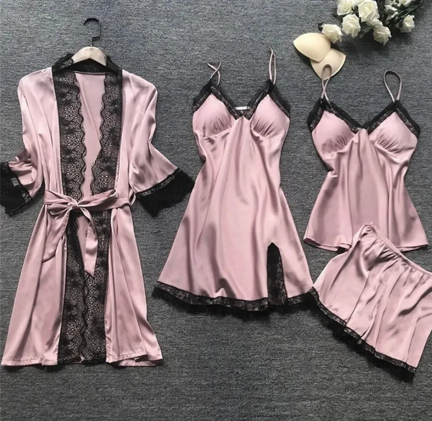 Katrine - Satin set