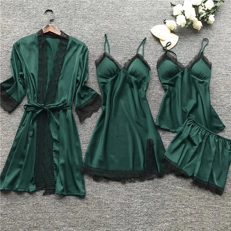 Katrine - Satin set
