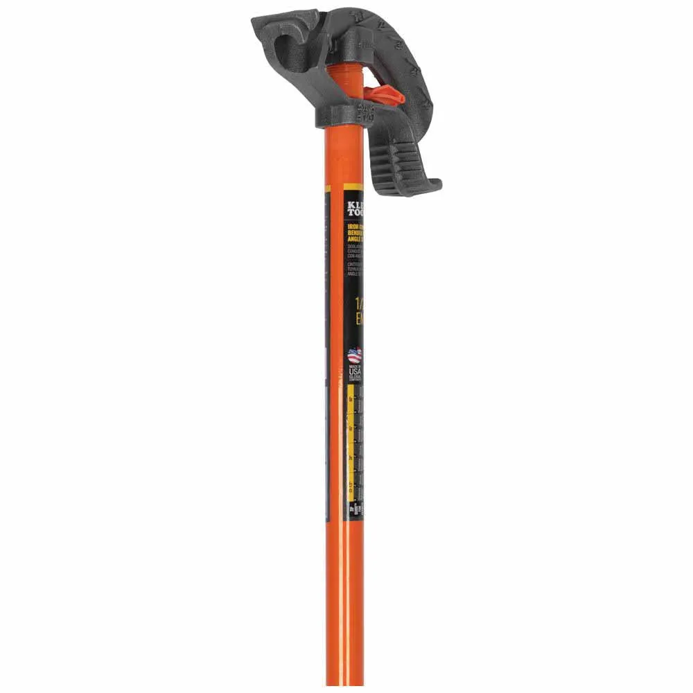 Klein 51604 Iron Conduit Bender 3/4" EMT with Angle Setter