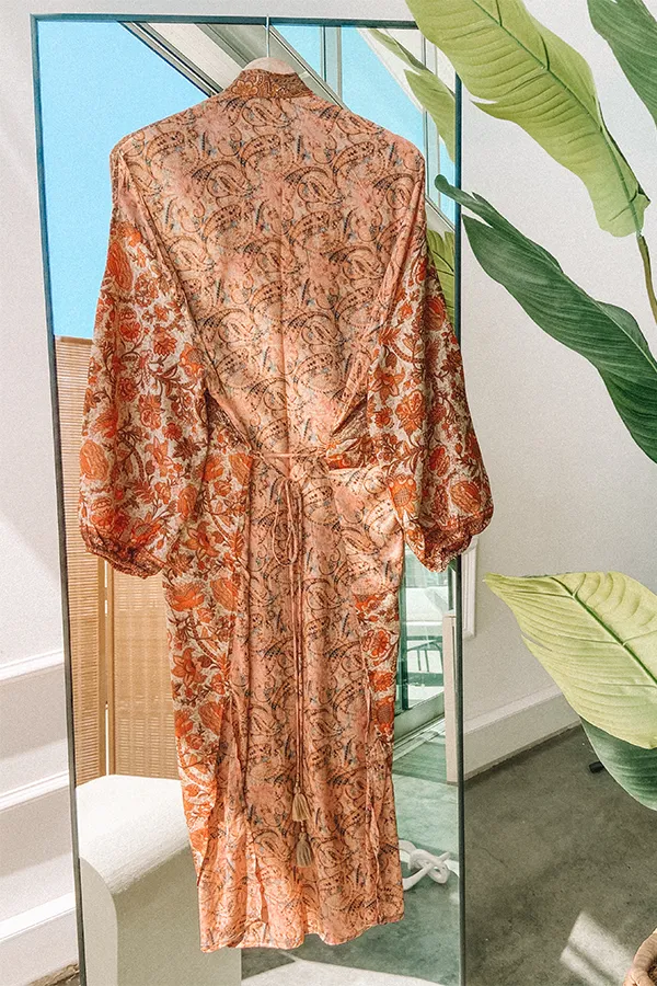 Laguna Beach Floral Kimono