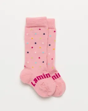 Lamington Baby Merino Knee Hi Socks - Hundreds and Thousands