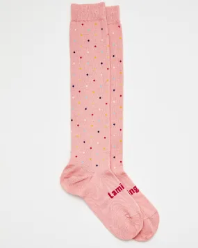 Lamington Child Merino Knee Hi Socks - Hundreds and Thousands