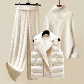 L'AURABLEND COZY KNIT LEISURE SET BY LILIAN-THOURAM™