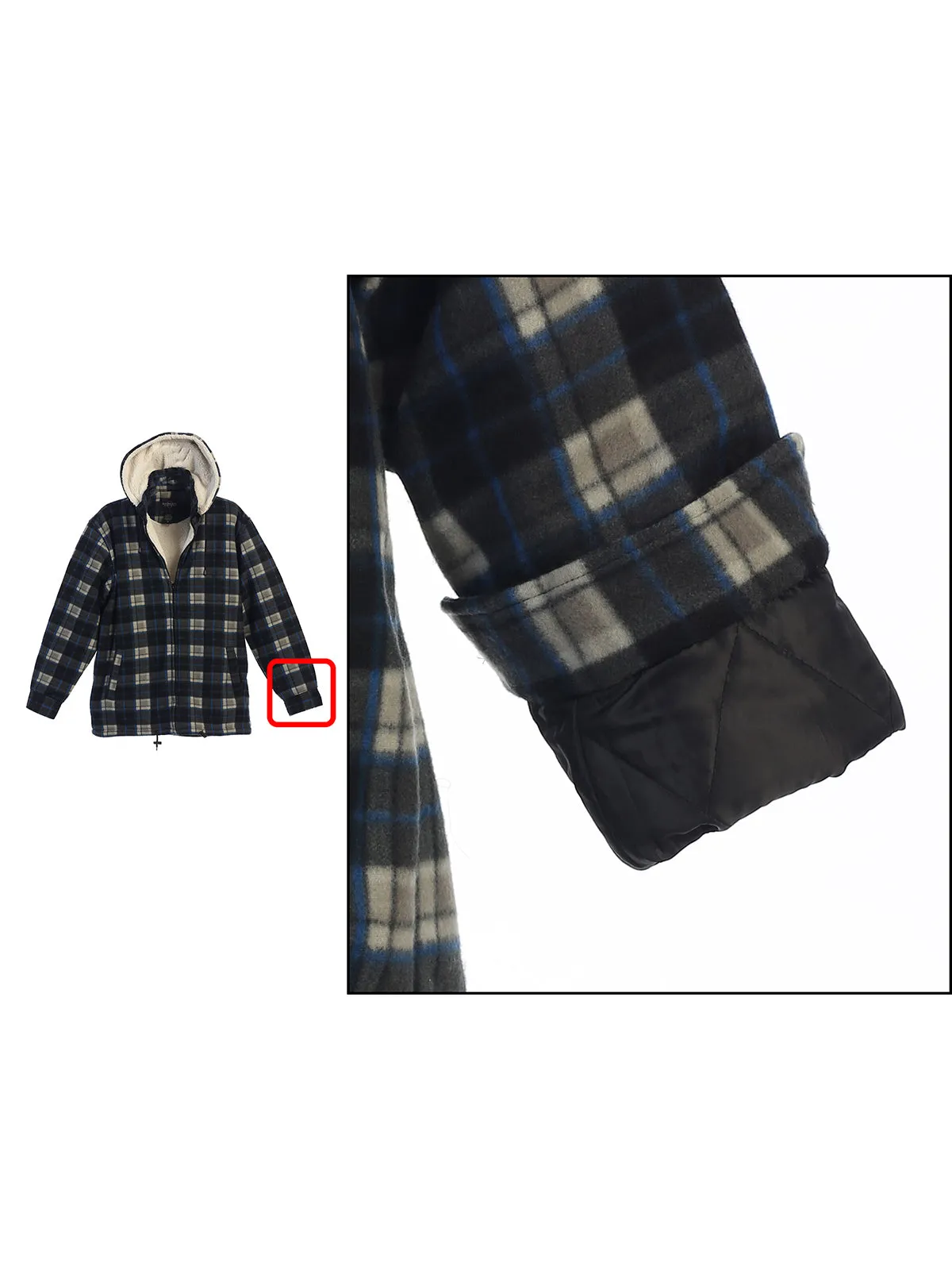 Men's Jacket w/ Removable Hood