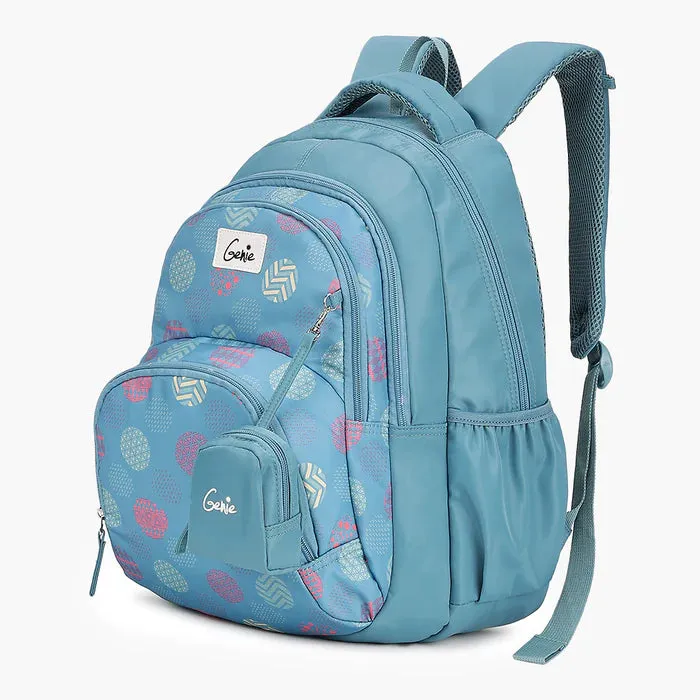 Polka Polka Backpack (Blue)