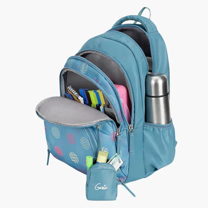 Polka Polka Backpack (Blue)