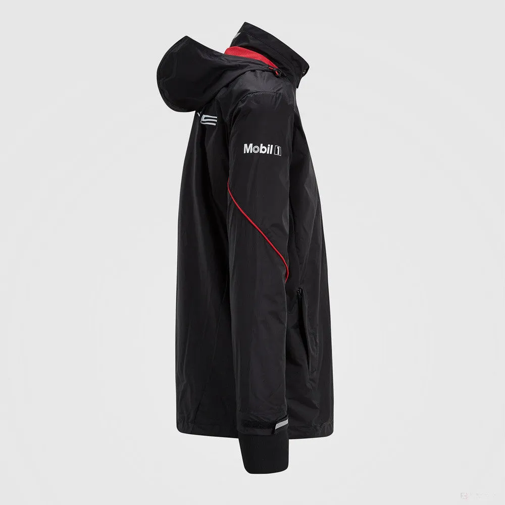 Porsche Team Rain Jacket, Black, 2022