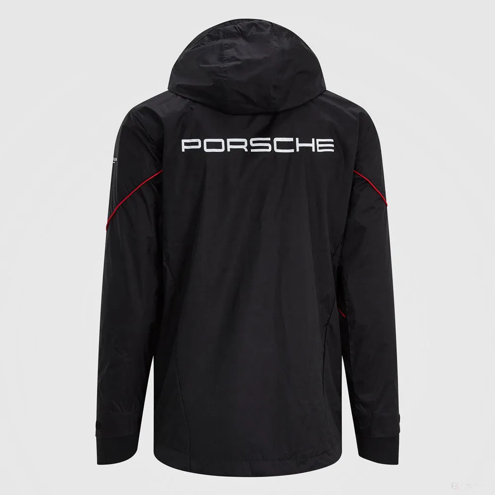 Porsche Team Rain Jacket, Black, 2022