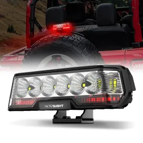 Rock Series | 6 Inch LED Third Brake Light Bar Red White Flood Beam