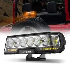 Rock Series | 6 Inch LED Third Brake Light Bar Yellow White Flood Beam