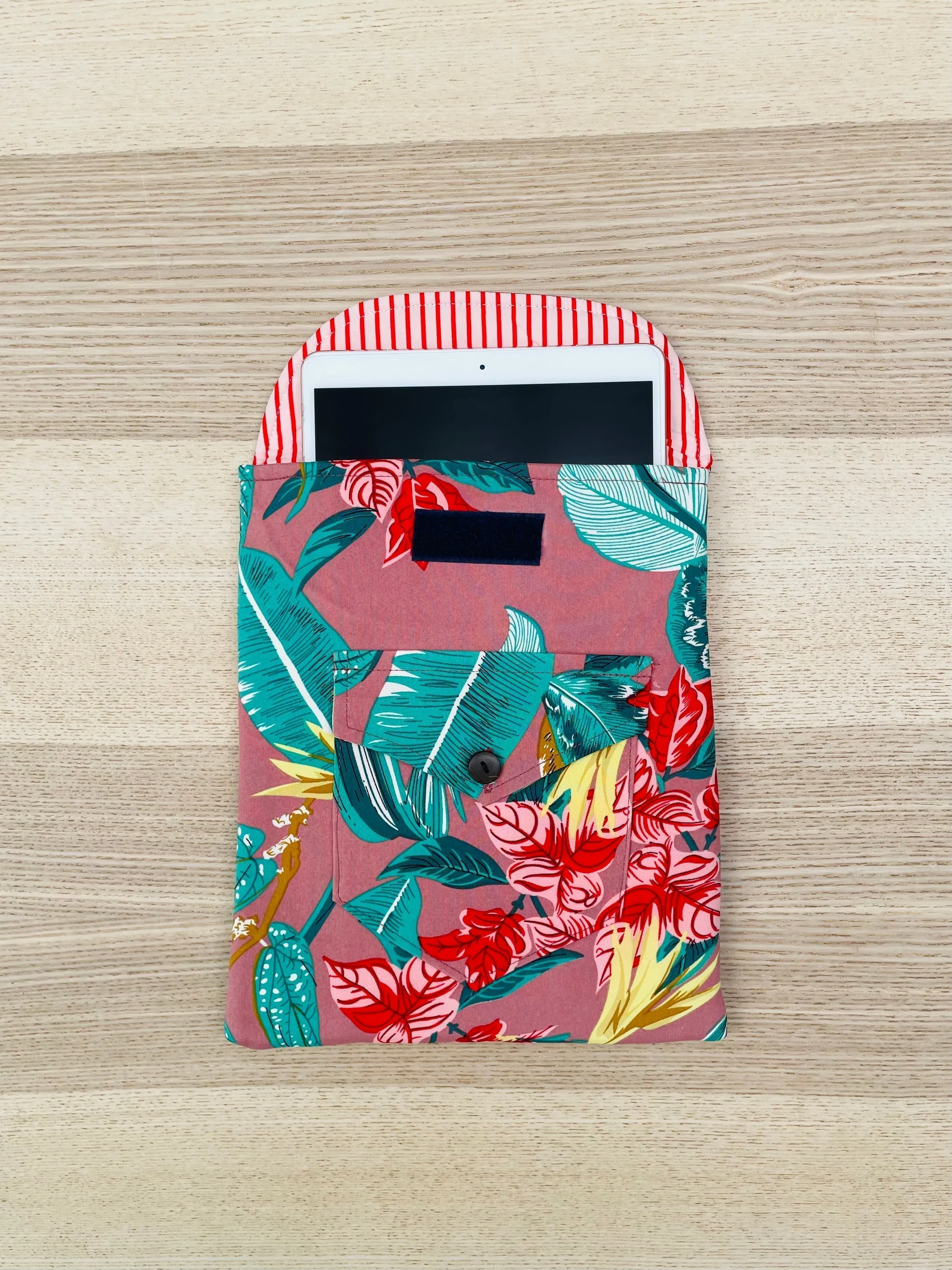 THE PANDA FLUORO ORANGE 🍊 CORDUROY 10.5inch BeeKeeper Tablet/iPad Sleeve