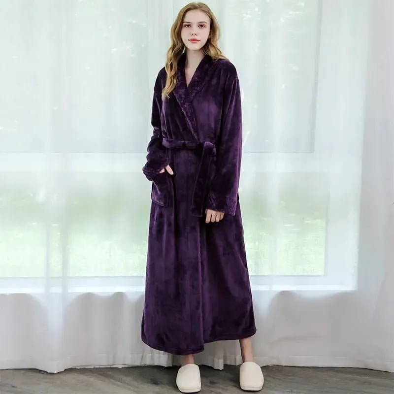 Thermal Extra Long Bath Robe