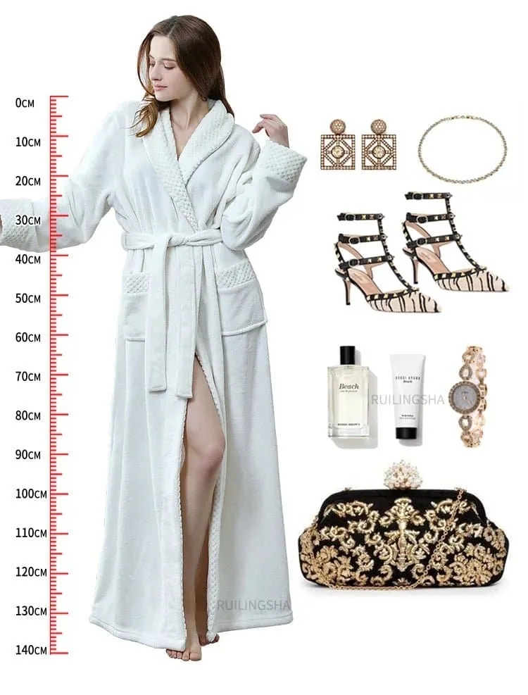 Thermal Extra Long Bath Robe